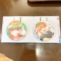 一番くじ　五等分の花嫁　缶バッジ j賞 中野四葉