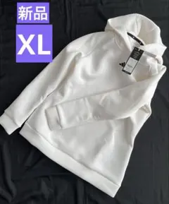 新品タグ付定価13200円adidas golf ダンボールニット長袖フーディ