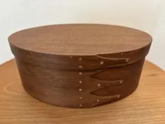 未使用】シェーカーボックス井藤昌志 IFUJIのOVAL BOX草木染めグレー