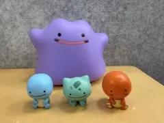 中国限定　FUNISM メタモン フィギュア　ヒトカゲ　ゼニガメ　フシギダネ