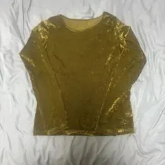 ベロアカーディガン　ベロアプルオーバー