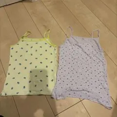 UNIQLOエアリズムキャミソール2枚セット 120cm