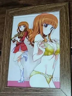 額装入りA4サイズポスター：西住みほ ② ガールズ＆パンツァー