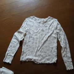 ZARA 蝶模様 長袖カットソー 11-12歳