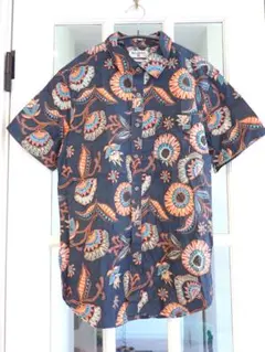 BILLABONG 総柄プリントアロハシャツ S ビラボンのサムネイル