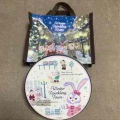 ディズニー　ダッフィーフレンズ　缶とミニミニショッピングバック