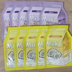 Lovelycos 韓国 フェイスマスク ミルクシリーズ まとめ売り 10点