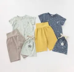 【新品未使用】プティマイン パジャマ　光る　子供用パジャマ上下セット　120のサムネイル
