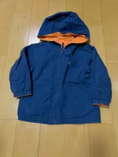 【ラルフ・ローレン】ジャケット ネイビー/オレンジ　リバーシブル　95㎝