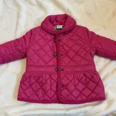 『美品』Ralph Lauren 12M キルティングジャケット ピンク