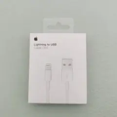 アップル純正　タイプAケーブル 1メートル　Lightning充電ケーブル