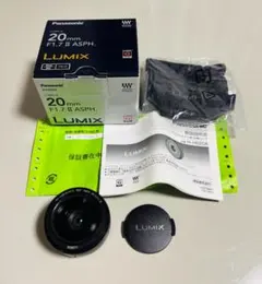 新品級 パナソニック G 20mm F1.7 ASPH. AF レンズ H695 - メルカリ