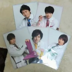 嵐のワクワク学校2012　クリアファイル 5種セット