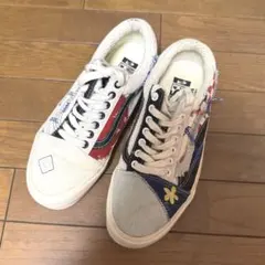 新品同様 18SS バンズ ファンダメンタル パッチワーク シャワーサンダル US8 (26.0cm) 黒 白 【S20705】 VANS FDMTL 春夏 メンズ V7588 VANS×FDMTL⁄ヴァンズ×ファンダメンタルよりVANS コラボインディゴ