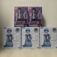 【新品未開封】エヴァンゲリオン フィギュア 5個 まとめ売り