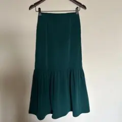 マーメイド　ロングスカート　バウンドコーデ