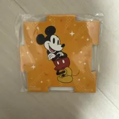 ミッキーマウス コースター オレンジ