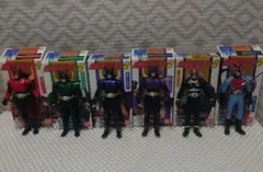 仮面ライダーヒーロー2　クウガ4種、ブラック、エックス　コンプセット