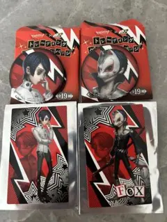 ペルソナ5 P5R IdentityV 第五人格　缶バッジ等　セット　フォックス