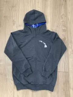 新品　pukana プカナ　フラダンス　ブルゾン　パーカー　ジップアップ　黒 NVRFRGT - 【24AW】パネルデザイン ジップアップ パーカー