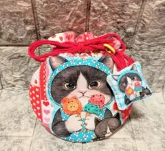 コヤンイサムチョン マスコットチャーム付き❤巾着袋