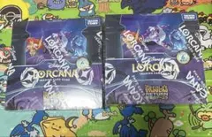ディズニー ロルカナ「逆襲のアースラ」 ブースター 4box 新品 送料