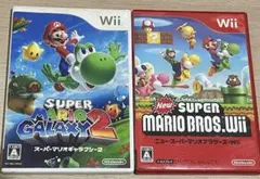 Wii スーパーマリオギャラクシー2 & Newスーパーマリオブラザーズ