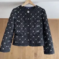 極美品⭐︎M'S GRACY フラワーチャーム フレア ノーカラージャケット 38 M'SGRACY-エムズグレィシー公式サイト