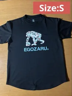 EGOZARU エゴザル 半袖Tシャツ Sサイズ ブラック バスケウェア