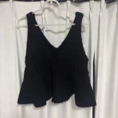 1/23まで　CAPRICIEUX LE'MAGE ビスチェ　ニット