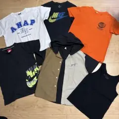 男の子6枚セット　NIKE ANAP Tシャツ 140センチ