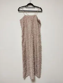muguet shaggy jacquard cami op ミュゲ　ワンピースのサムネイル