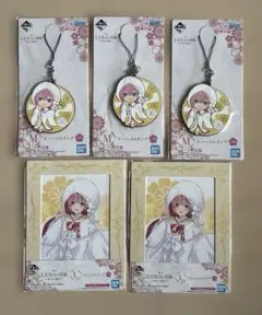 五等分の花嫁　中野一花　フレームスタンド　ラバーストラップ