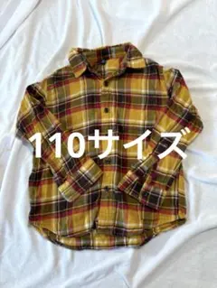 ユニクロ　ネルシャツ　110