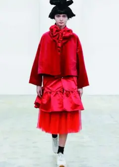 コムデギャルソン ワンピース 新品 コムコム 正規品 希少 赤 RED