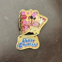 ミニーマウス パーティーエクスプレス ピンバッジ
