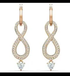 Swarovski イーブルアイ&ハムサハンド リング ピンクゴールド - メルカリ