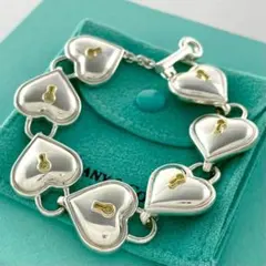 オールドティファニー【極美品】ダブルハートツイストブレスレット 925×750 2025年最新】オールドティファニー ブレスレットの人気アイテム - メルカリ