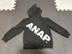 ANAP黒パーカー 100サイズ 美品のサムネイル