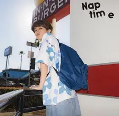 Nissy Naptime プリントBIGTシャツ 白 Mサイズ - メルカリ
