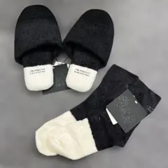 ジェラートピケ ロブション ルームソックス ルームスリッパ靴下 フリーサイズ