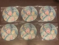 プロセカ グリ缶 缶バッジ Anniversary 初音ミク 6点