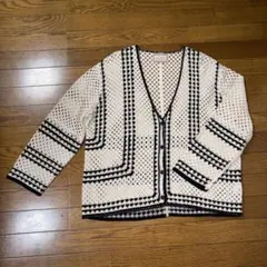 Craft MARKET クロシェ編み カーディガン 長袖のサムネイル