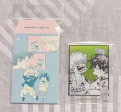 僕のヒーローアカデミア ポチ袋 箔入りアクリルカード