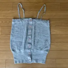 moussy トップス ニット ベアトップ