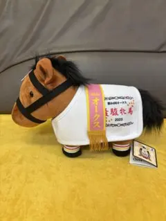 新品】サラブレッドコレクション　馬服コスチューム　ぬいぐるみ　リバティアイランド