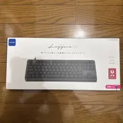 エレコム メカニカルキーボード Leggero 赤軸 グレー