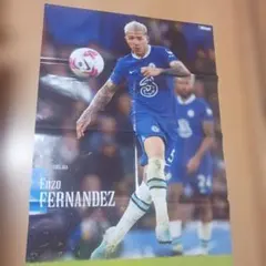 エンソ・フェルナンデス(チェルシー)　ラファエウ・レオン(ミラン)　 ポスター