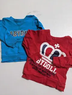 BABYDOLL トレーナー 2点セット 90