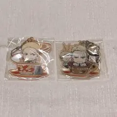 進撃の巨人　カップインアクリルキーホルダー　ライナーセット